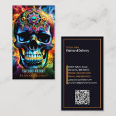 Skull Business Card Visitenkarte (Vorne/Hinten)