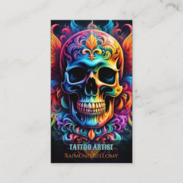 Skull Business Card Visitenkarte