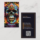 Skull Business Card Visitenkarte (Vorne/Hinten)