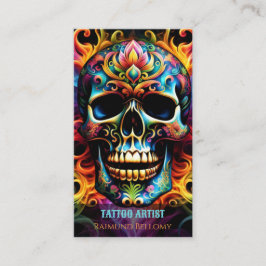 Skull Business Card Visitenkarte
