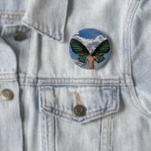 Skull Butterfly Button (Beispiel)