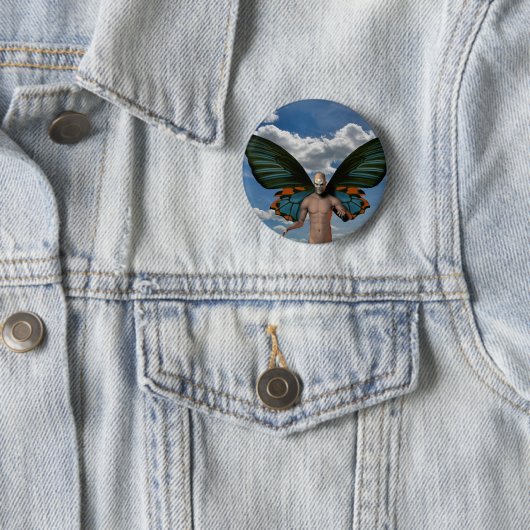 Skull Butterfly Button (Beispiel)