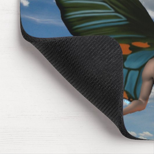 Skull Butterfly Mousepad (Ecke)