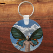 Skull Butterfly Schlüsselanhänger (Vorderseite)