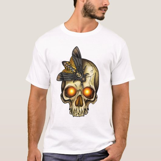 Skull Butterfly T-Shirt (Vorderseite)