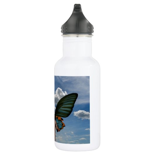 Skull Butterfly Trinkflasche (Rechts)