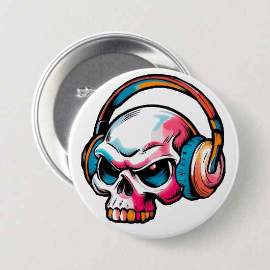 Skull Button (Vorne & Hinten)