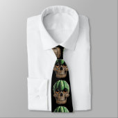 Skull Cactus Tie Krawatte (Gebunden)