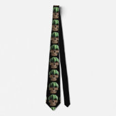 Skull Cactus Tie Krawatte (Vorderseite)