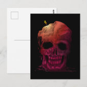 Skull Candle Postkarte (Vorne/Hinten)