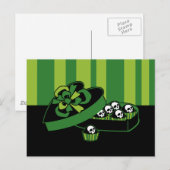 Skull Candy Box Postkarte (Vorne/Hinten)