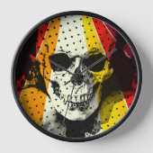 Skull Candy Carnival Wall Uhr (Vorderseite)