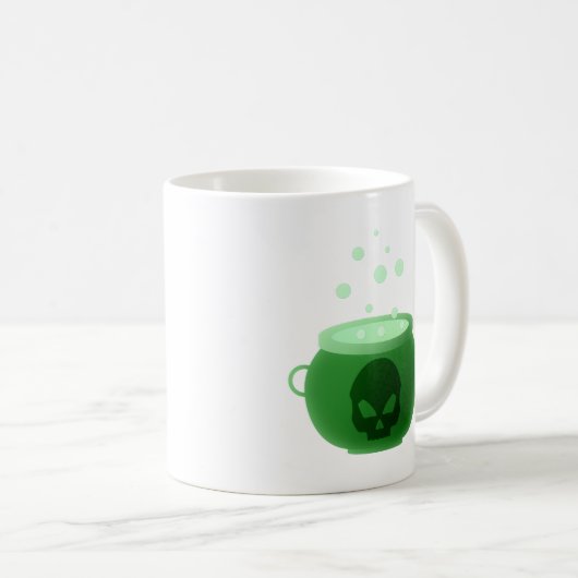 Skull Cauldron Kaffeetasse (VorderseiteRechts)