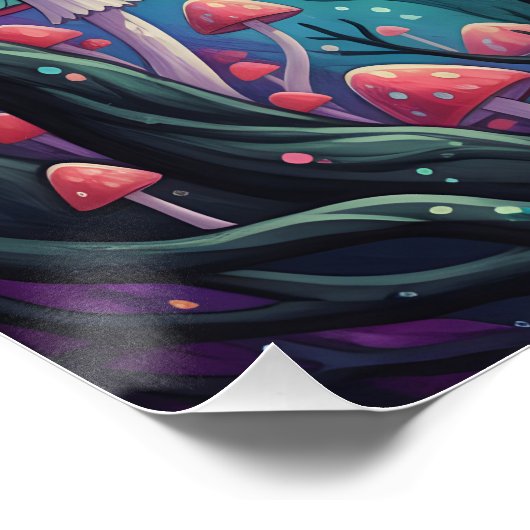 Skull-Charmed Seer Poster (Ecke)