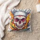 Skull Chef Kitchen Master Kissen (Decke)