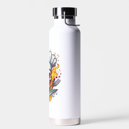 Skull Chef Küchenmeister Trinkflasche (Links)
