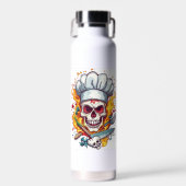 Skull Chef Küchenmeister Trinkflasche (Vorne)