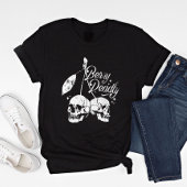 Skull Cherry Spooky und Sweet Gothic Halloween T-Shirt