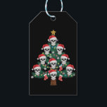 Skull Christmas Tree Pajama Cool Skeleton Santa Geschenkanhänger<br><div class="desc">Skull Christmas Tree Pajama Cool Skelett Weihnachtsmannmütze Xmas</div>