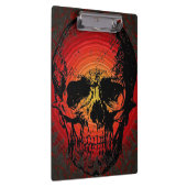 Skull Clipboard Klemmbrett (Rechts)