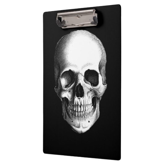 SKULL CLIPBOARD KLEMMBRETT (Links)