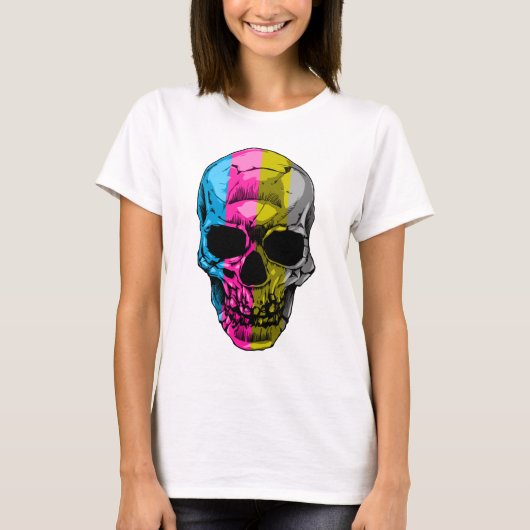 SKULL CMYK T-Shirt (Vorderseite)