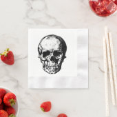 Skull Cocktail Napkin Serviette (Beispiel)