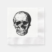 Skull Cocktail Napkin Serviette (Vorderseite)