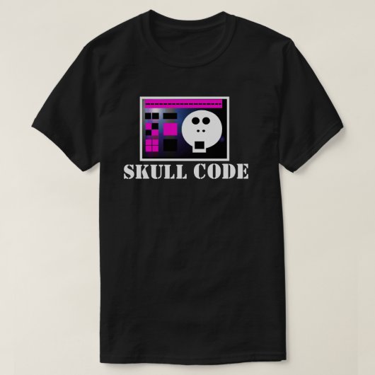 Skull Code V4: Skullnskin Graphics Tee By J.H.T. (Design vorne)