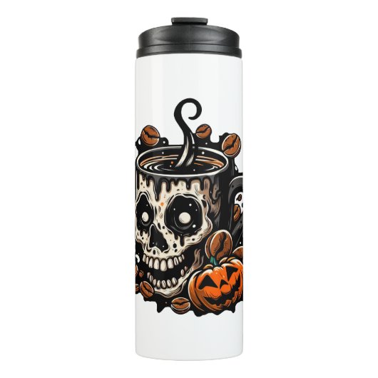Skull Coffee Tasse Halloween (Vorderseite)