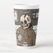 Skull Coffee Time Cup Milchtasse (Vorderseite)