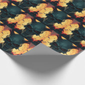 Skull Comic Style Illustration Fantasy Art Geschenkpapier (Ecke)