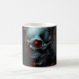 Skull Comic Style Illustration Fantasy Art Kaffeetasse