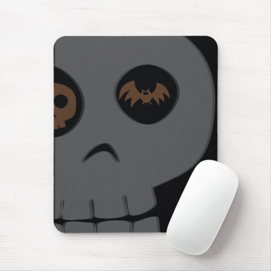 Skull Computer Mousepad (Mit Mouse)