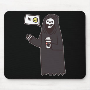 Skull Concert Graphic T-Shirts Funny Gothic Y2K Ha Mousepad