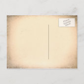 Skull Couple Day of the Dead Save the Date Ankündigungspostkarte (Rückseite)