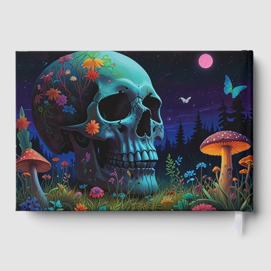 Skull Cover Gästebuch (Rückseite)