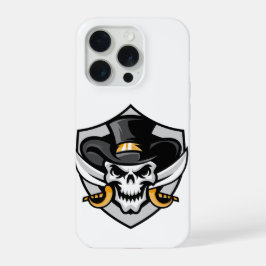 Skull Cowboy iPhone 15 Pro Case  Hülle