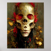 Skull Creature Dark Fantasy Art Poster (Vorne)