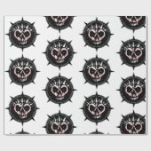 Skull Creep Geschenkpapier (Flach)