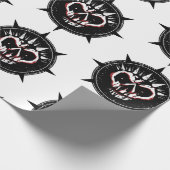 Skull Creep Geschenkpapier (Ecke)