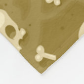 Skull- & Cross-Bones-Fleecedecke Fleecedecke (Ecke)