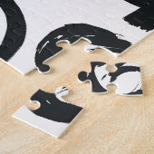 Skull Cross Circle: Nahtlose Dekoration. Puzzle (Seite)