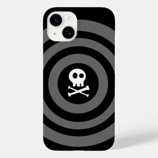 ~ Skull + Crossbones ~ Case-Mate iPhone Hülle (Rückseite)