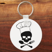 Skull & Crossbones Koch Schlüsselanhänger (Vorderseite)