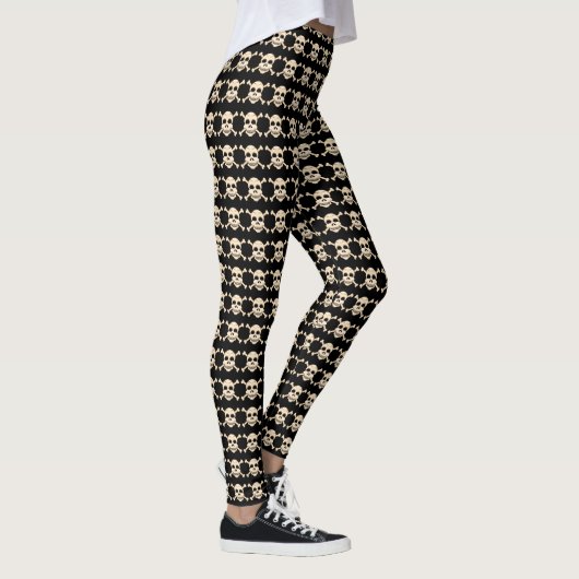 Skull & Crossbones Leggings (Rechts)