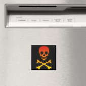 Skull/Crossbones Magnet (In Situ (Geschirrspüler))