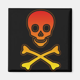 Skull/Crossbones Magnet