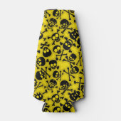 Skull & Crossbones Muster Flaschenkühler (Vorderseite)