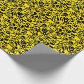 Skull & Crossbones Muster Geschenkpapier (Ecke)